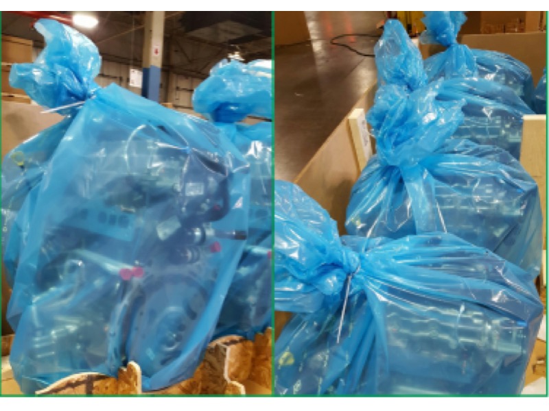 VpCI 126 BLUE TUBING 6" x 1,000' 4 mil (152mm x 305m x 102μm)