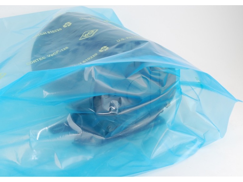 VpCI 126 BLUE GUSSETTED bolsaS