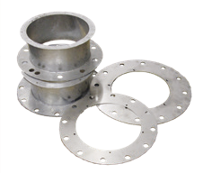 Bridas de cubierta de acero para ventiladores Gas Freeing de Victor Marine