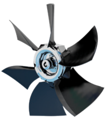 Impulsor PAGAS de seis palas de los ventiladores Gas Freeing VP1400 y VP700