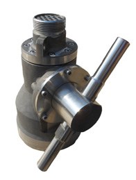 Máquina de limpieza de tanques VP Minor Mk 3 de acero inoxidable con brazo lateral