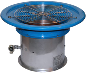 Ventilador de gas freeing accionado por aire VP950 con aro azul